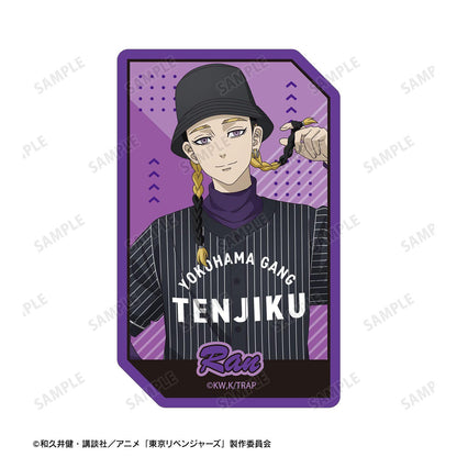 東京リベンジャーズ（東京復仇者） 描き下ろし 灰谷蘭 棒球衫ver. 異形切割貼紙2個セット