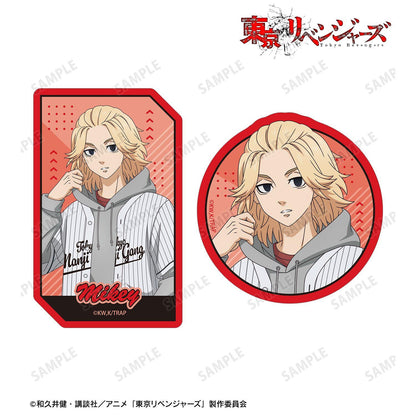 東京リベンジャーズ（東京復仇者） 描き下ろし 佐野萬次郎 棒球衫ver. 異形切割貼紙2枚裝