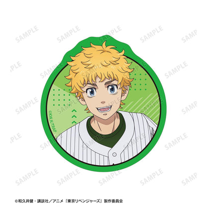 東京リベンジャーズ（東京復仇者） 描き下ろし 花垣武道 ベースボールシャツver. 拼貼畫貼紙2個セット