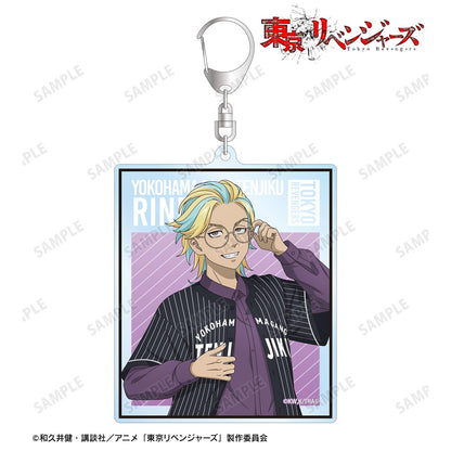 東京リベンジャーズ（東京復仇者） 描き下ろし 灰谷竜膽 棒球衫ver. BIG亞克力鑰匙扣