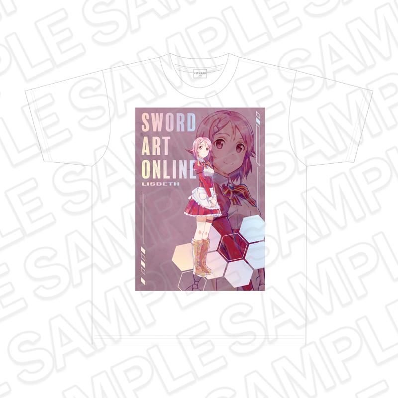 刀劍神域（Sword Art Online） リズベット crayon painting ver. T恤