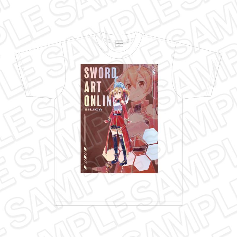 刀劍神域（Sword Art Online） シリカ crayon painting ver. T恤