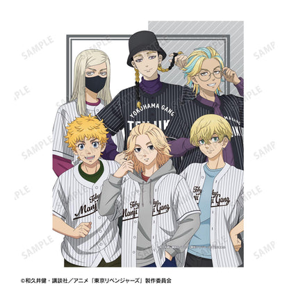 東京リベンジャーズ（東京復仇者） 描き下ろし 集合 棒球衫ver. F0號帆布畫板