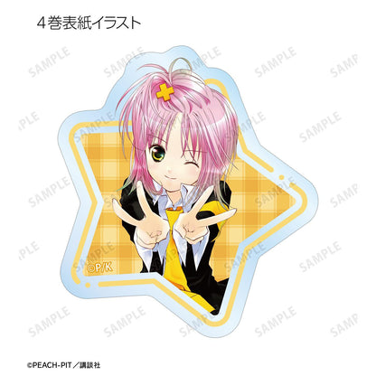 しゅごキャラ！（守護甜心！） 交易封面插畫透明壓切貼紙 (單位/完整盒/10包入)