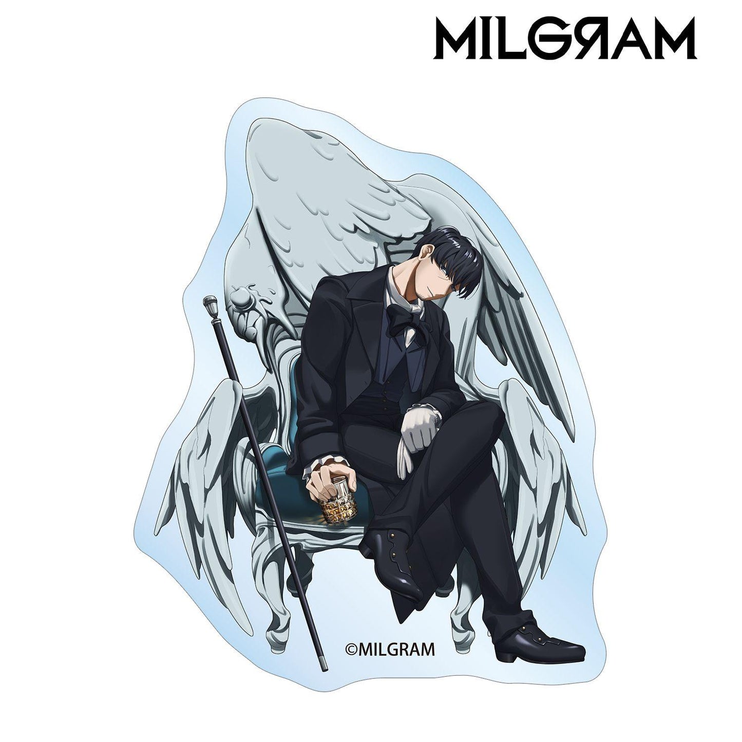MILGRAM（MILGRAM） 描き下ろしバースデーシリーズ 第3弾 カズイ ダイカットステッカー