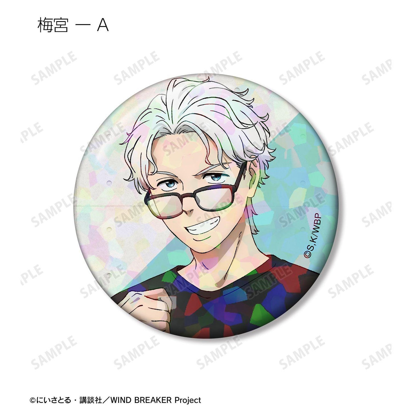 《防風少年》（防風少年）描き下ろし 夏服ver. 交易用全息徽章 (單位/全套BOX/10包入)