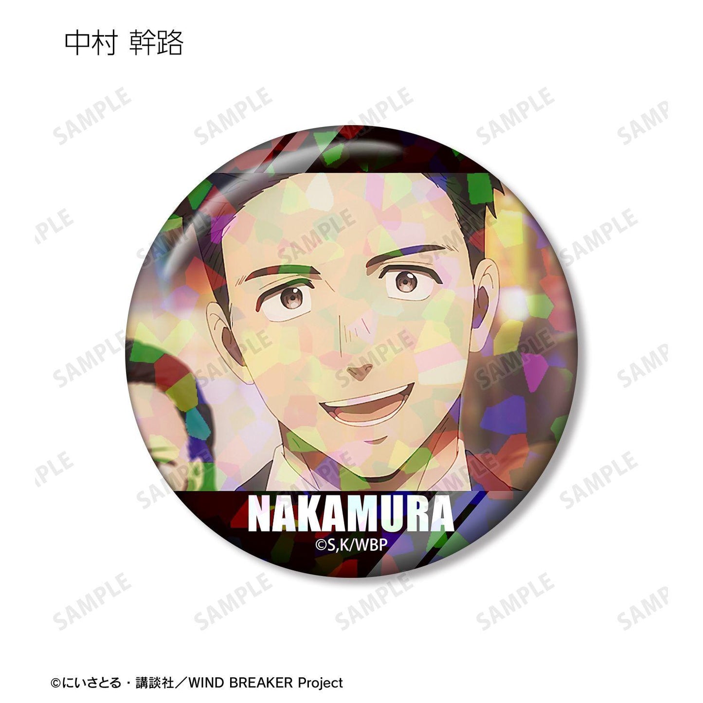 防風少年（防風少年） 場景寫實全息徽章 (單位/完整BOX/12包入)