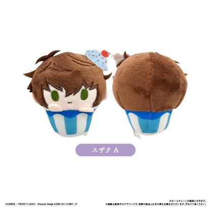 コードギアス 反叛的魯路修（コードギアス 反叛的魯路修） 紙杯蛋糕系列 紙杯蛋糕毛絨公仔【コンプリートBOX／6個入り】