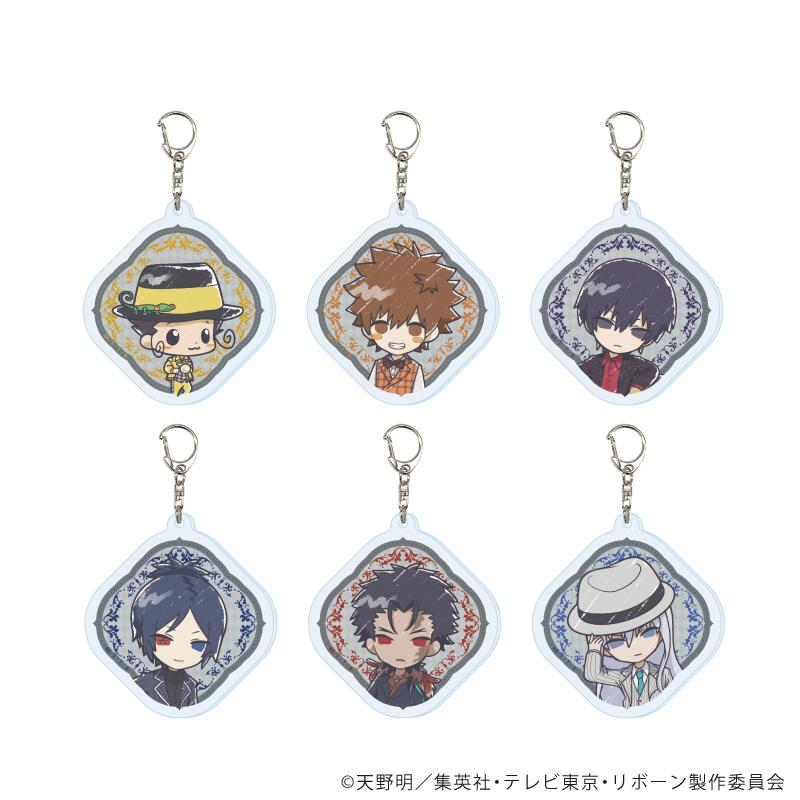 家庭教師HITMAN REBORN!（家庭教師HITMAN REBORN!） グラフアートイラスト系列 全6種 亞克力鑰匙扣 33/全套6個裝