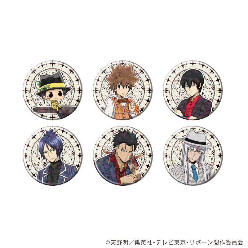 家庭教師HITMAN REBORN!（家庭教師HITMAN REBORN!） 描き下ろしイラストシリーズ 第6彈 徽章全套組(全6種)