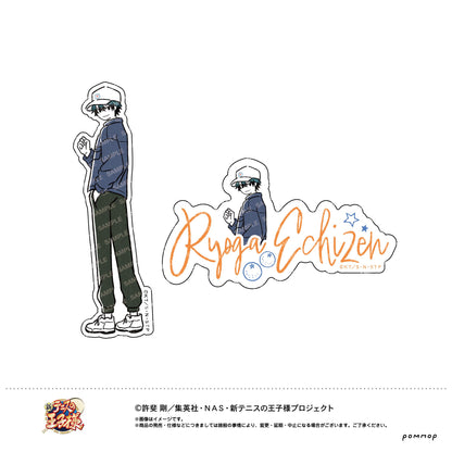 新網球王子（新網球王子） ゆるスタ系列 B款 越前リョーガ 異形貼紙套裝