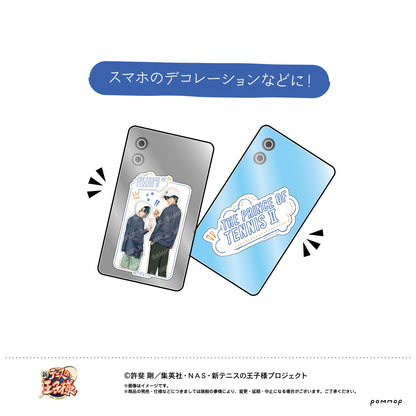 新網球王子（The New Prince of Tennis） ゆるスタ系列 D 越前リョーガ 異形貼紙套裝