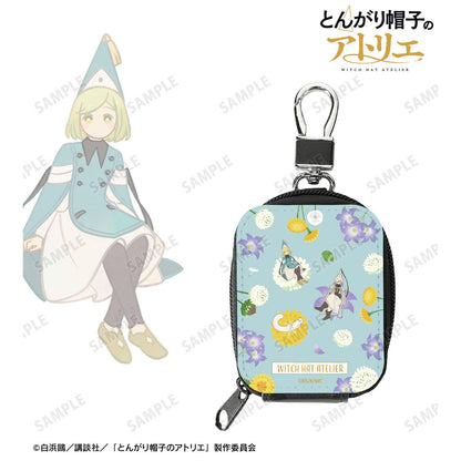 とんがり帽子のアトリエ（堆堆帽子的工坊） ココ&キーフリー&フデムシ Botania 合皮PU迷你化妝包