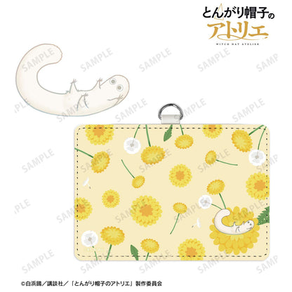とんがり帽子のアトリエ（葬送的芙莉蓮） Botania 筆刷系列 頸掛式雙口袋卡包