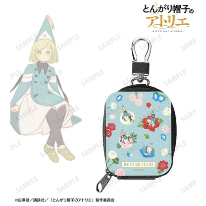 とんがり帽子のアトリエ（飛翔的魔女） Botania 合皮皮革迷你化妝包