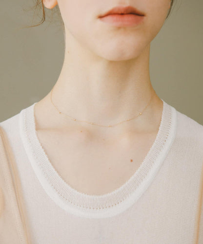 decor『デコール』 K10 DOT NECKLACE