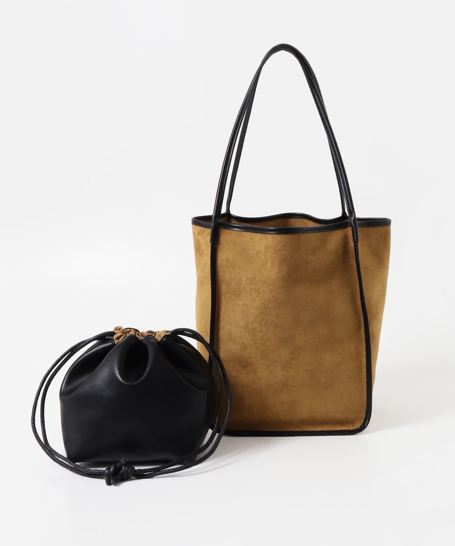 IOMMI 絨麵皮革風托特包 聯名款