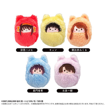 涼宮ハルヒの憂鬱（涼宮春日的憂鬱） くるみたぴぬい系列 【コンプリートBOX／5個入り】 玩偶
