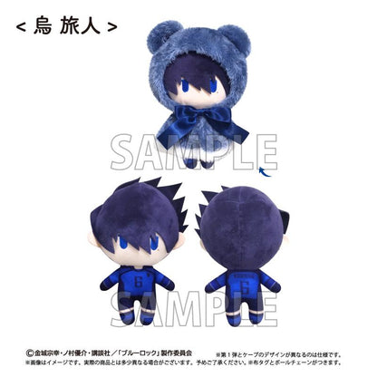 ブルーロック（藍色監獄） ケープたぴぬい Vol.2 烏旅人 玩偶