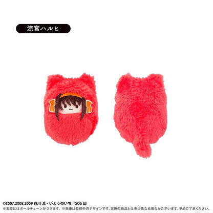 涼宮ハルヒの憂鬱（涼宮春日的憂鬱） くるみたぴぬい系列 【コンプリートBOX／5個入り】 玩偶