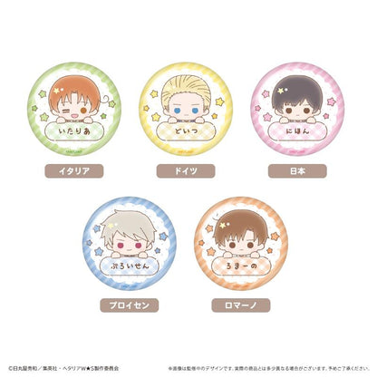 ヘタリア World★Stars（黑塔利亞 World★Stars） 閃亮姓名徽章系列 Vol.1 【全套BOX／5個裝】