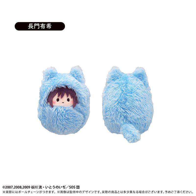 涼宮ハルヒの憂鬱（涼宮春日的憂鬱） くるみたぴぬい系列 【コンプリートBOX／5個入り】 玩偶