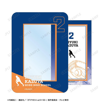 鑽石王牌 actⅡ（鑽石王牌 第二季） 御幸一也 A:code 插畫卡&B8硬質卡套套裝