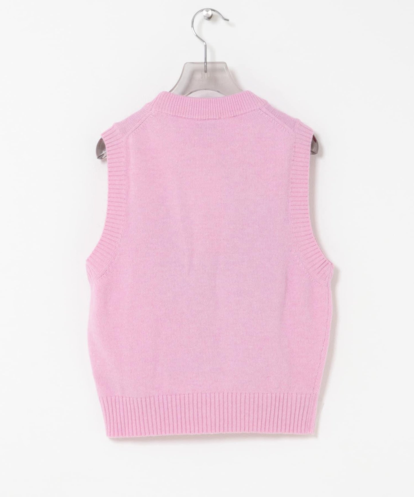 GANNI GRAPHIC WOOL VEST