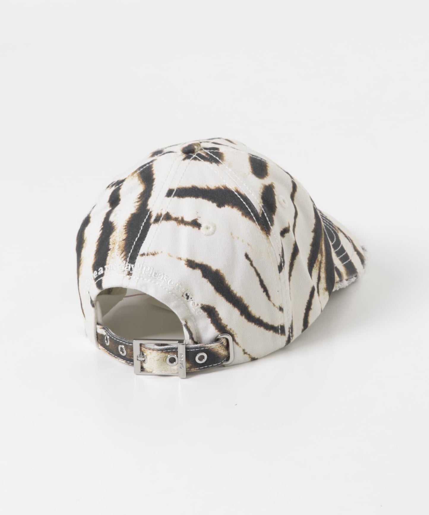 GANNI ZEBRA CAP