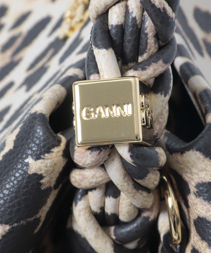 GANNI BOU SMALL GRAINED PRINTED