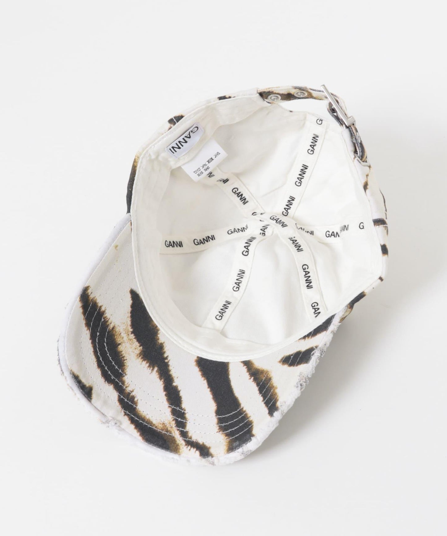 GANNI ZEBRA CAP