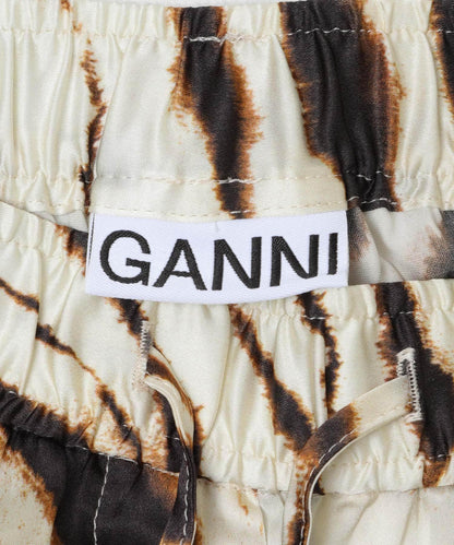 GANNI 彈力印花褲