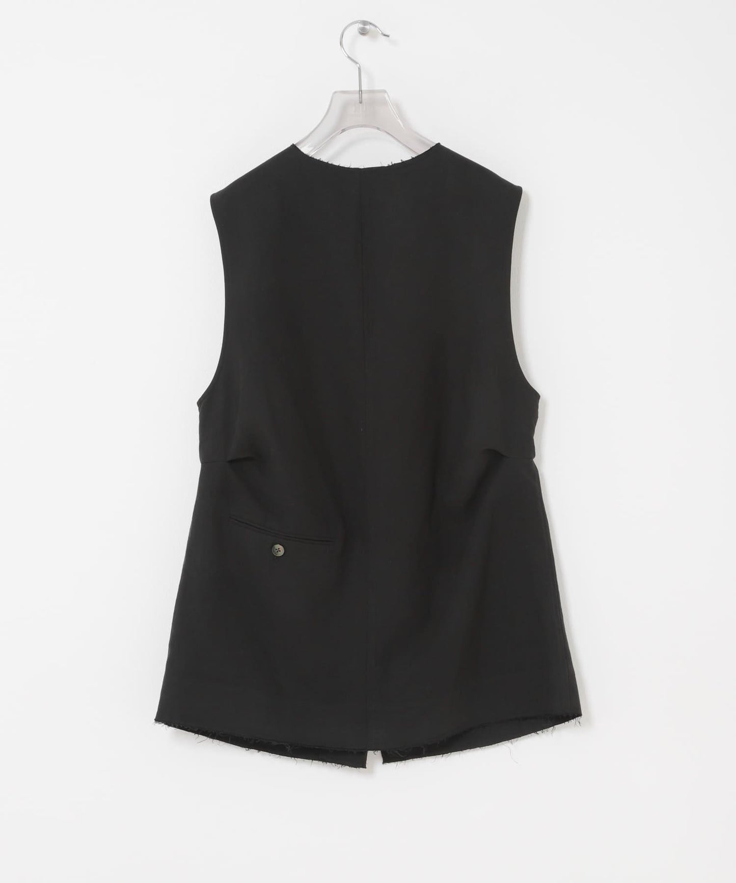 new basic SILK LINEN GILET
