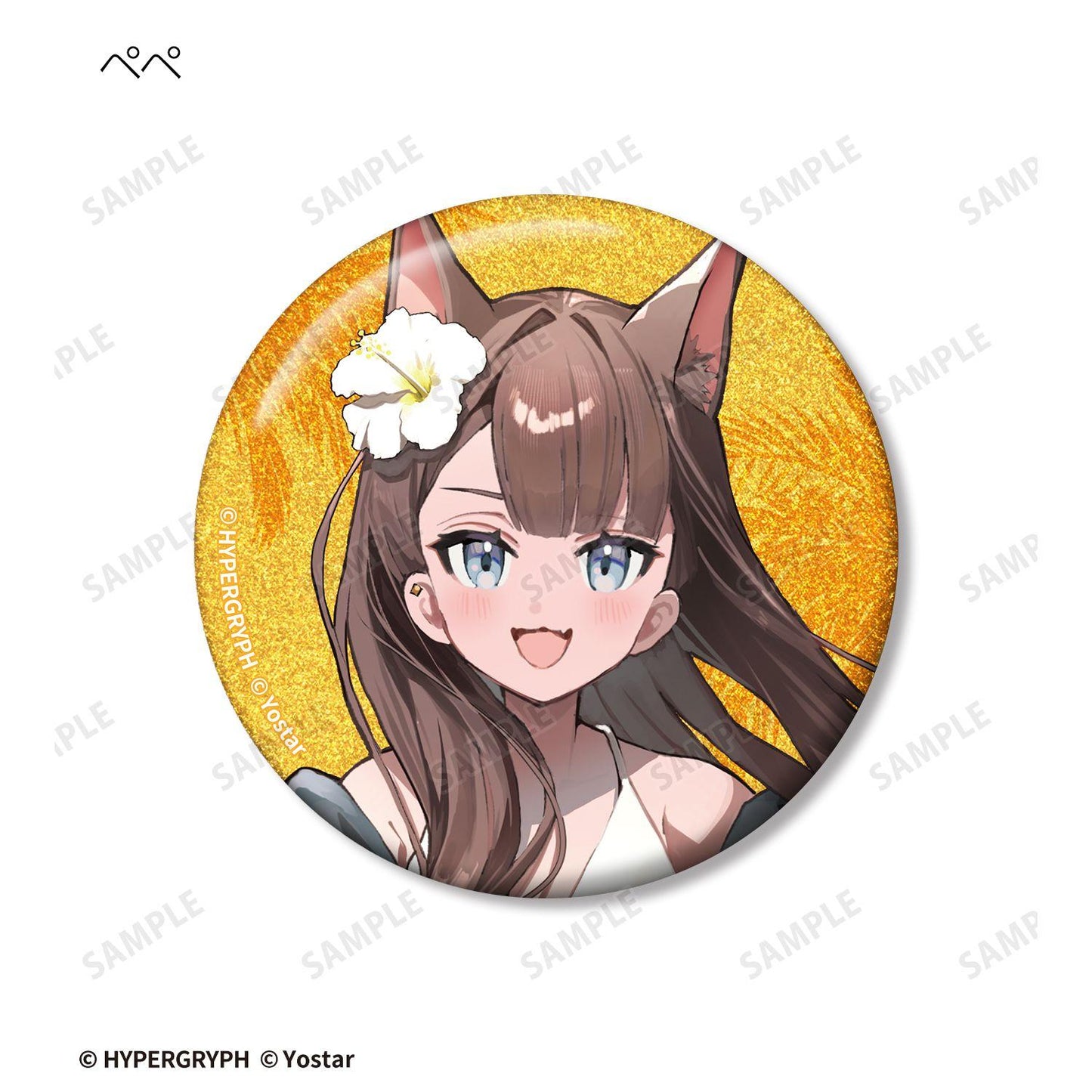 《明日方舟》 水著ver. 閃光徽章（6個裝）