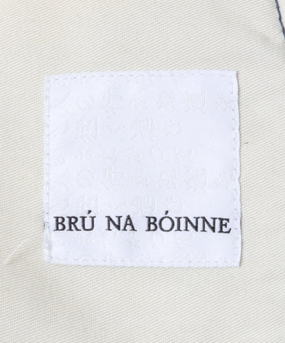 BRU NA BOINNE ブラックフラワービュッシュデニム