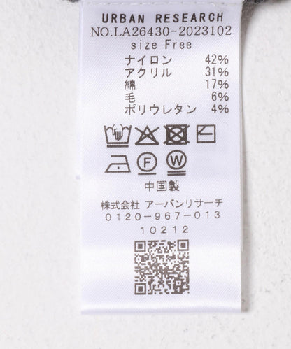 フラッフィータッチクルーネックニットプルオーバー