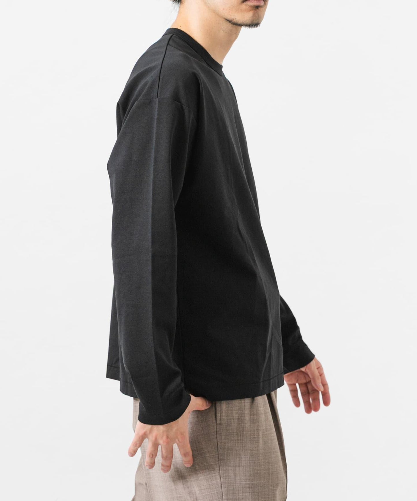COTTON NYLON SMOOTHY 長袖