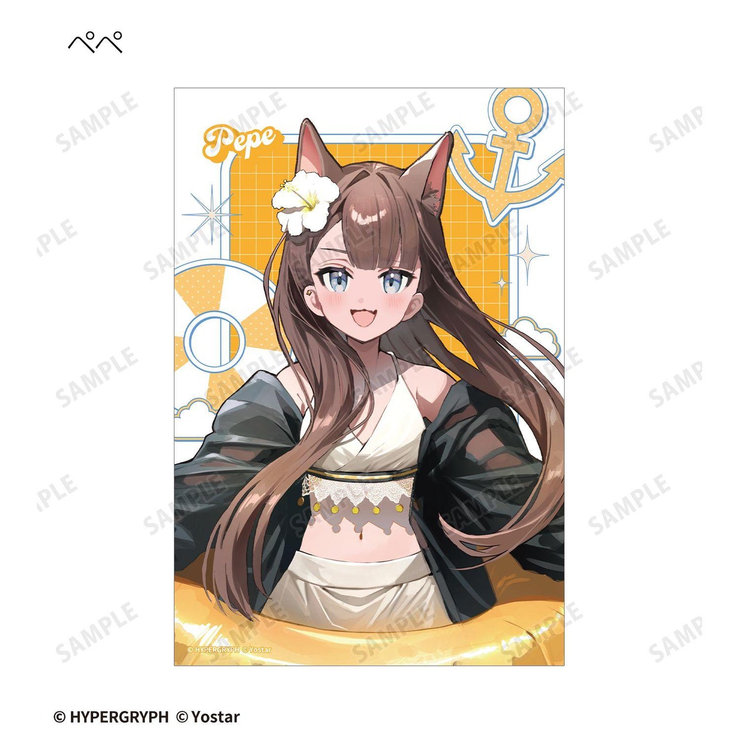《明日方舟》 水著ver. 角色明信片7枚套