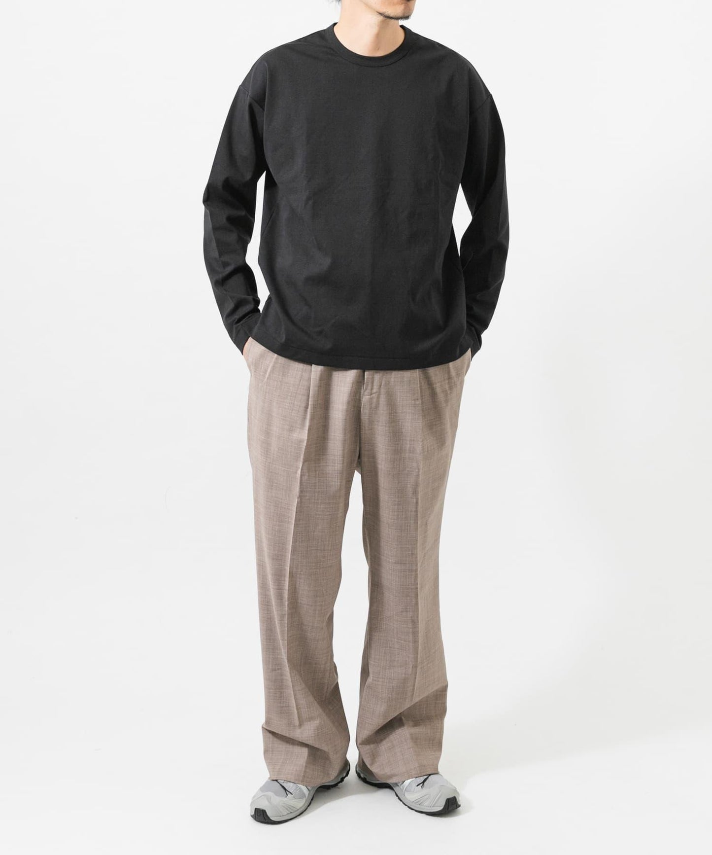 COTTON NYLON SMOOTHY 長袖