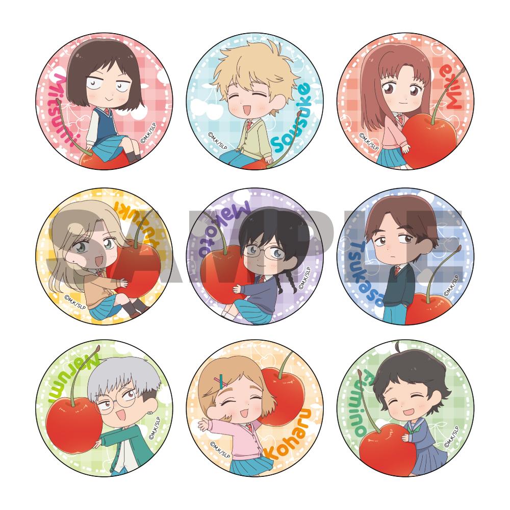 《跳躍和樂福鞋》_トレーディングちびキャラ缶バッジ【BOX／9個入り】