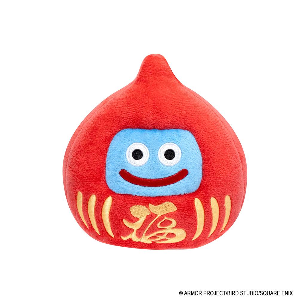 ドラゴンクエスト（勇者鬥惡龍） 斯邁魯史萊姆系列 ぬいぐるみ M 達摩史萊姆 紅色