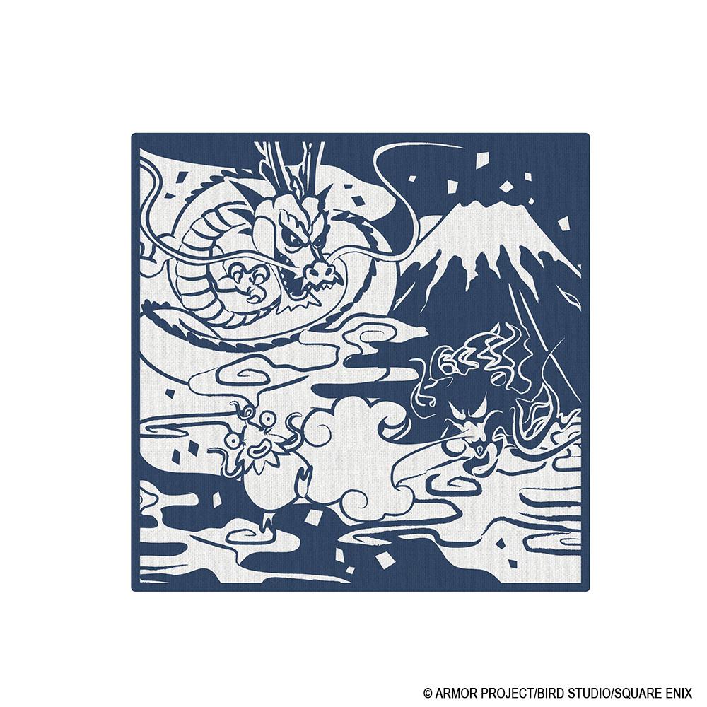 ドラゴンクエスト（勇者鬥惡龍） 斯萊姆系列 綿柔紗布手帕 晴空01