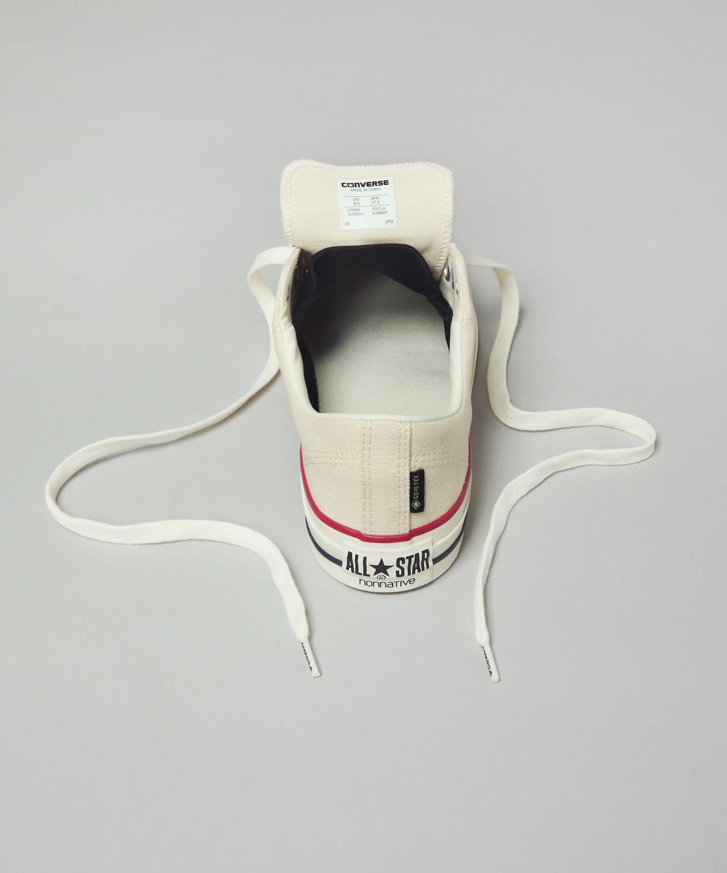 CONVERSE×nonnative {ALL STAR} GORE-TEX CENTERZIP OX