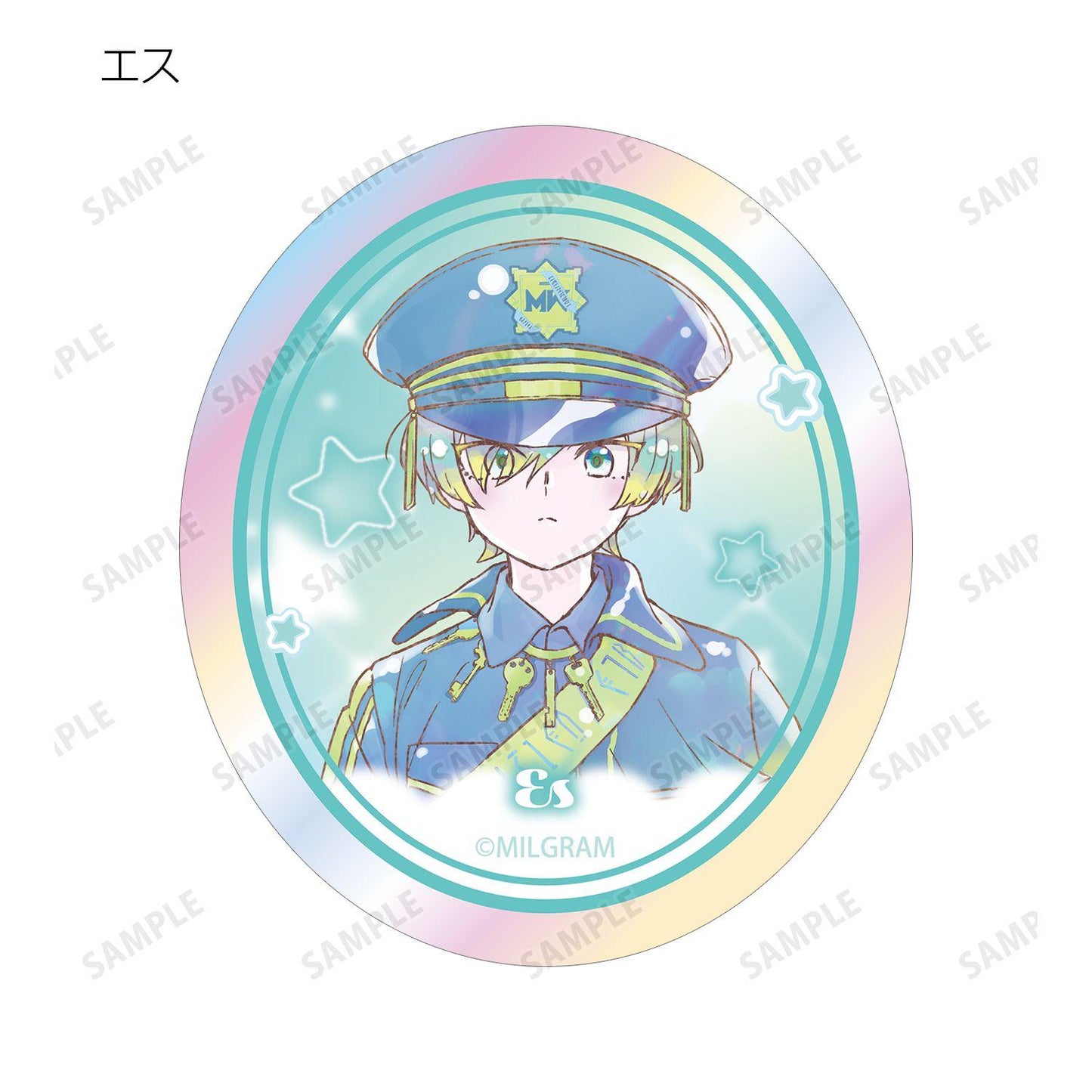 MILGRAM（ミルグラム） トレーディング Ani-Art KAWAII label オーロラダイカットステッカー ver.A (11パック入りコンプリートBOX)