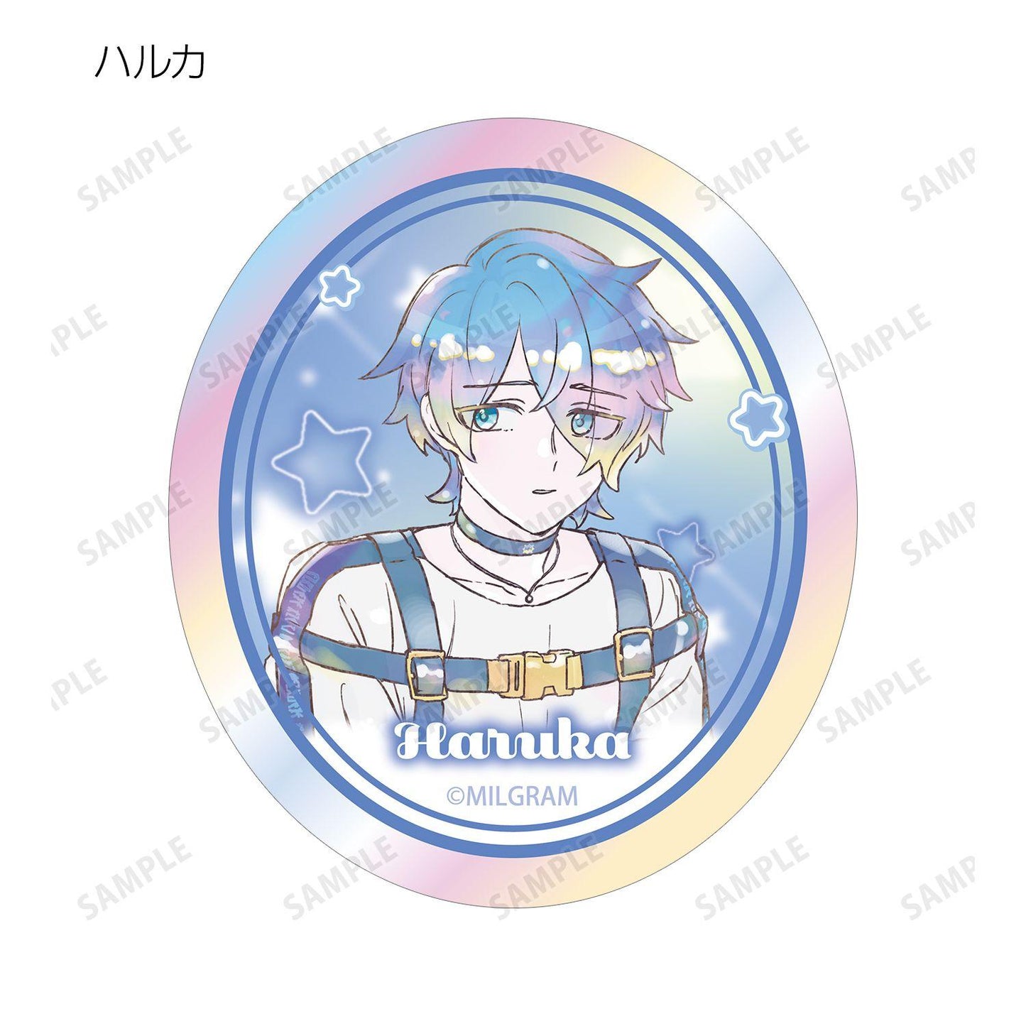 MILGRAM（ミルグラム） トレーディング Ani-Art KAWAII label オーロラダイカットステッカー ver.A (11パック入りコンプリートBOX)