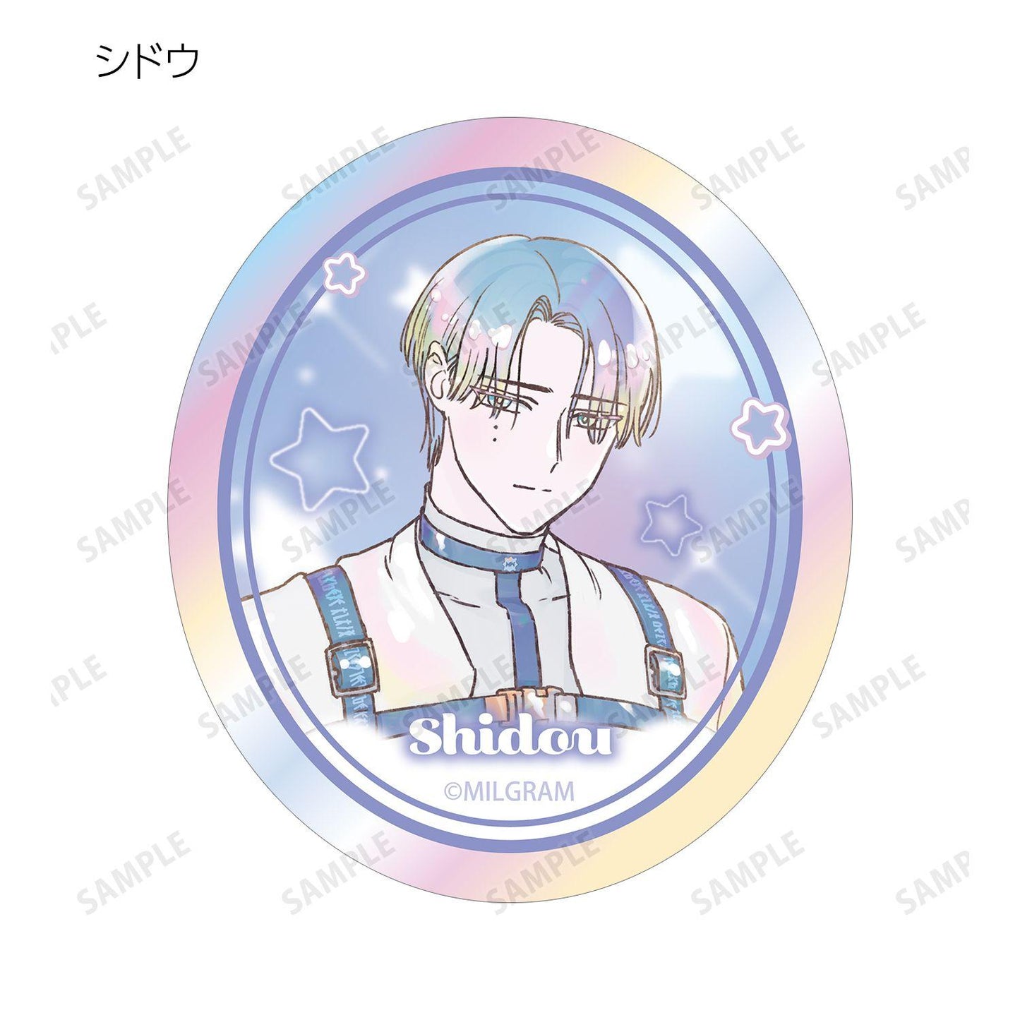 MILGRAM（ミルグラム） トレーディング Ani-Art KAWAII label オーロラダイカットステッカー ver.A (11パック入りコンプリートBOX)