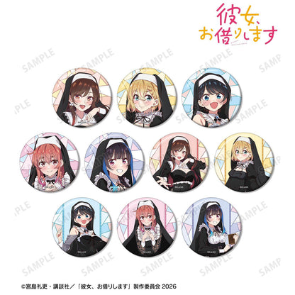かのかり（租借女友） 描き下ろし シスターver. 交易徽章 單品