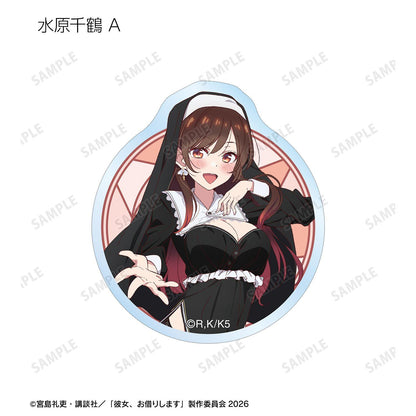 かのかり（租借女友） 描き下ろし シスターver. 交易透明切割貼紙 單品