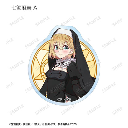 かのかり（租借女友） 描き下ろし シスターver. 交易透明切割貼紙 單品