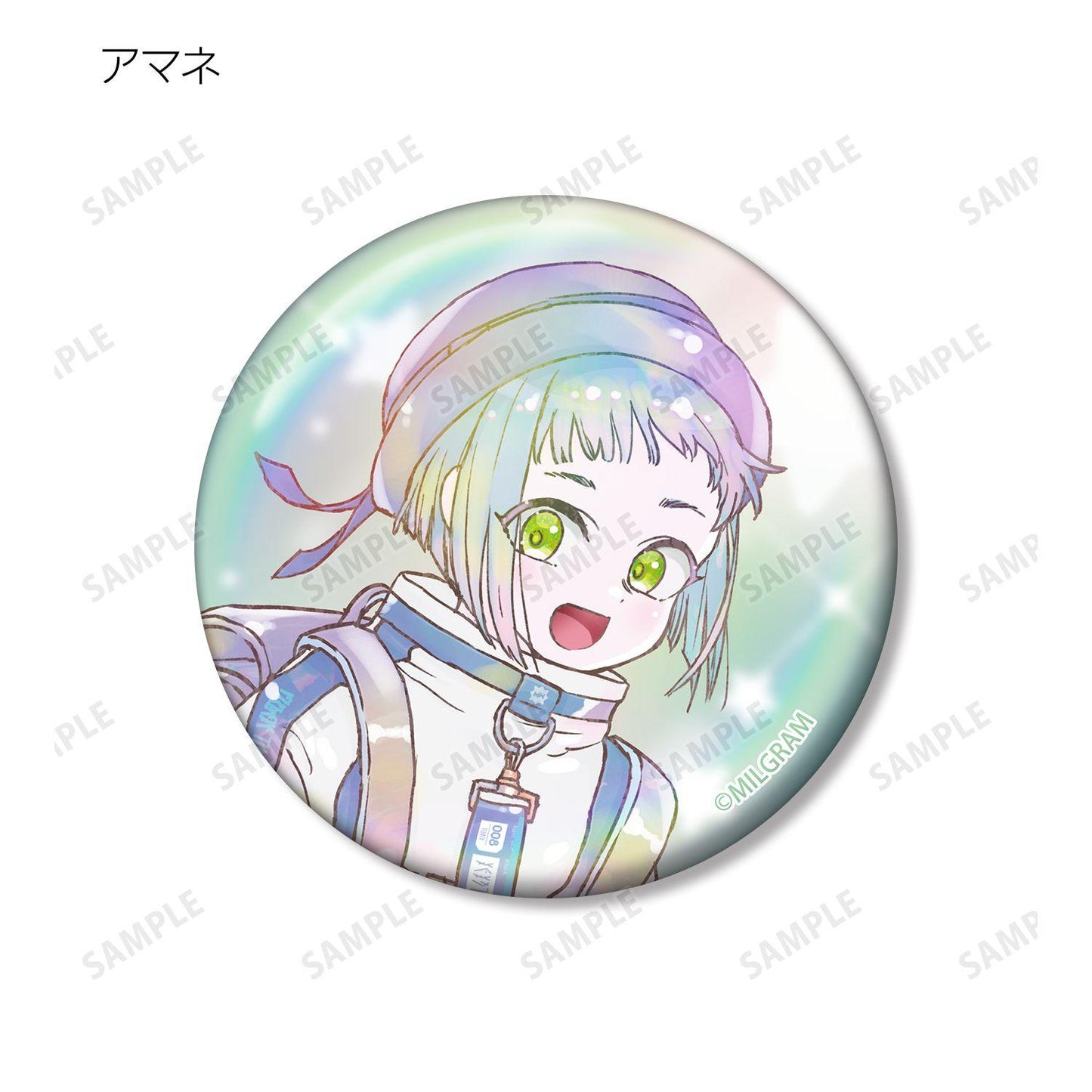 MILGRAM（ミルグラム） トレーディング Ani-Art KAWAII label オーロラ缶バッジ 11パック入り